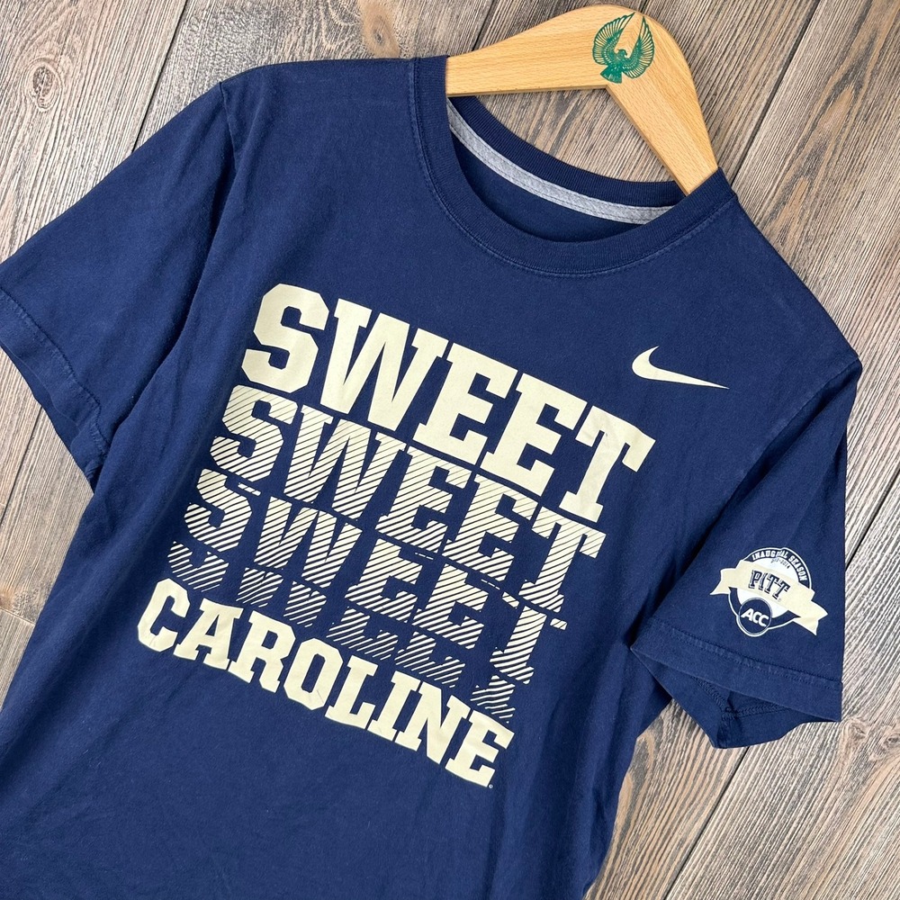 Nike Pitt Panthers Sweet Caroline 2013 ACC Inaugural Season T-Shirt Size Small